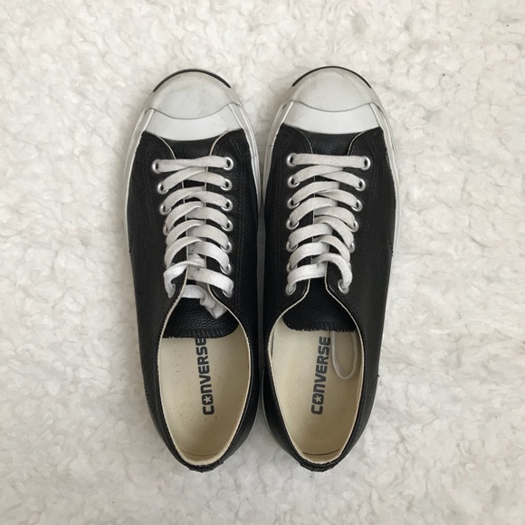 Converse Jack Purcell Jack OX Leather Sneaker - Picture 3 of 5